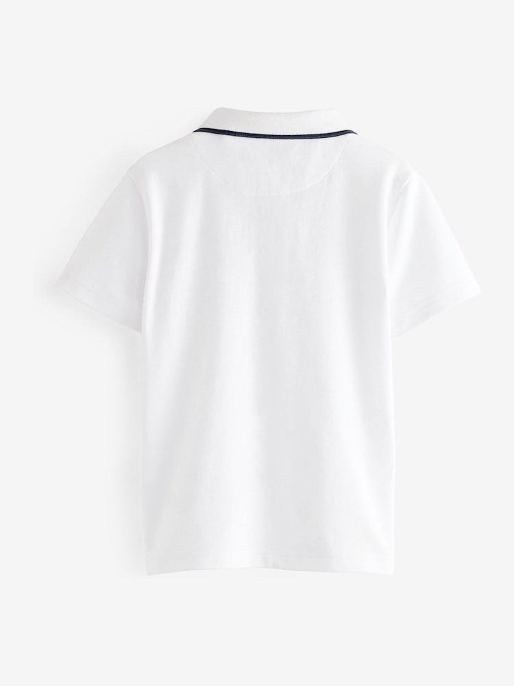 Baker by Ted Baker 100% Cotton Polo Shirt - Image 8 of 8