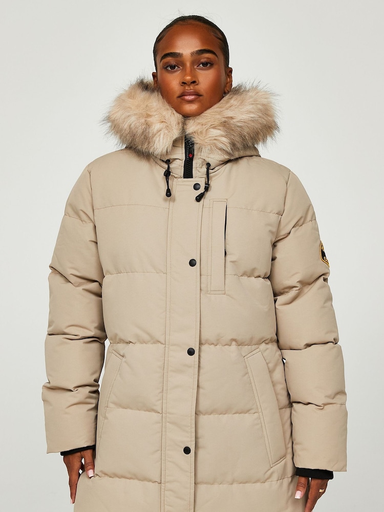 Zavetti Canada Womens Goshawa Puffer Jet Black Parka - Image 1 of 8