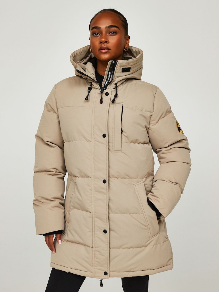 Zavetti Canada Womens Goshawa Puffer Jet Black Parka - Image 4 of 8