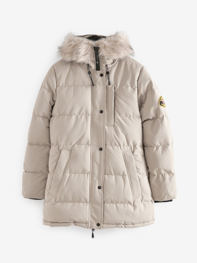 Zavetti Canada Womens Goshawa Puffer Jet Black Parka - Image 6 of 8