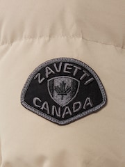 Zavetti Canada Womens Goshawa Puffer Jet Black Parka - Image 8 of 8