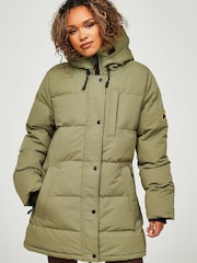 Zavetti Canada Sage Green Goshawa Puffa Jacket - Image 5 of 6