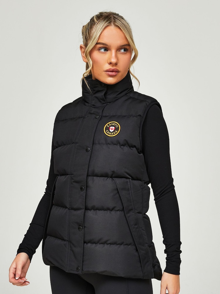 Zavetti Canada Salvino Black Gilet - Image 1 of 5