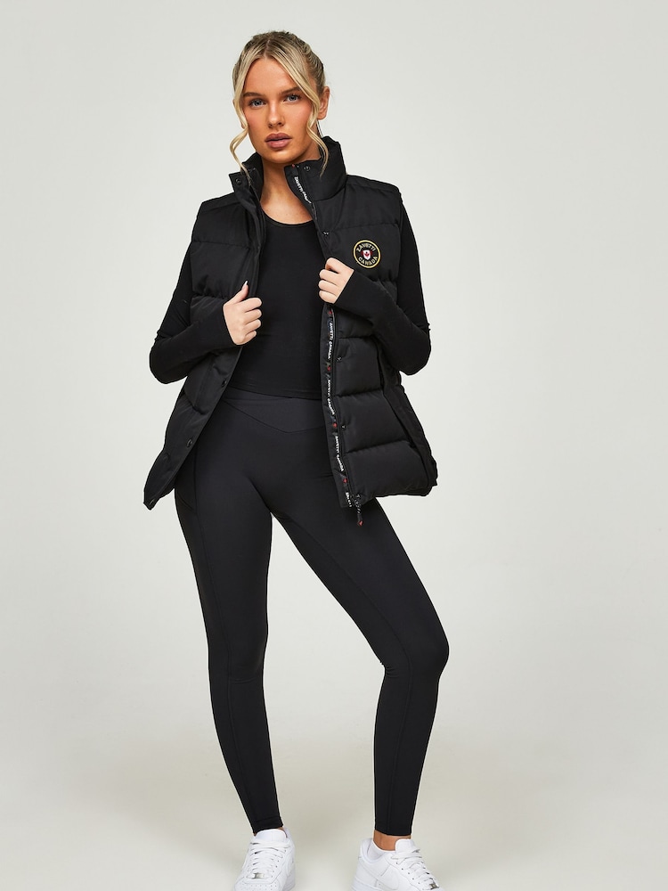 Zavetti Canada Salvino Black Gilet - Image 2 of 5