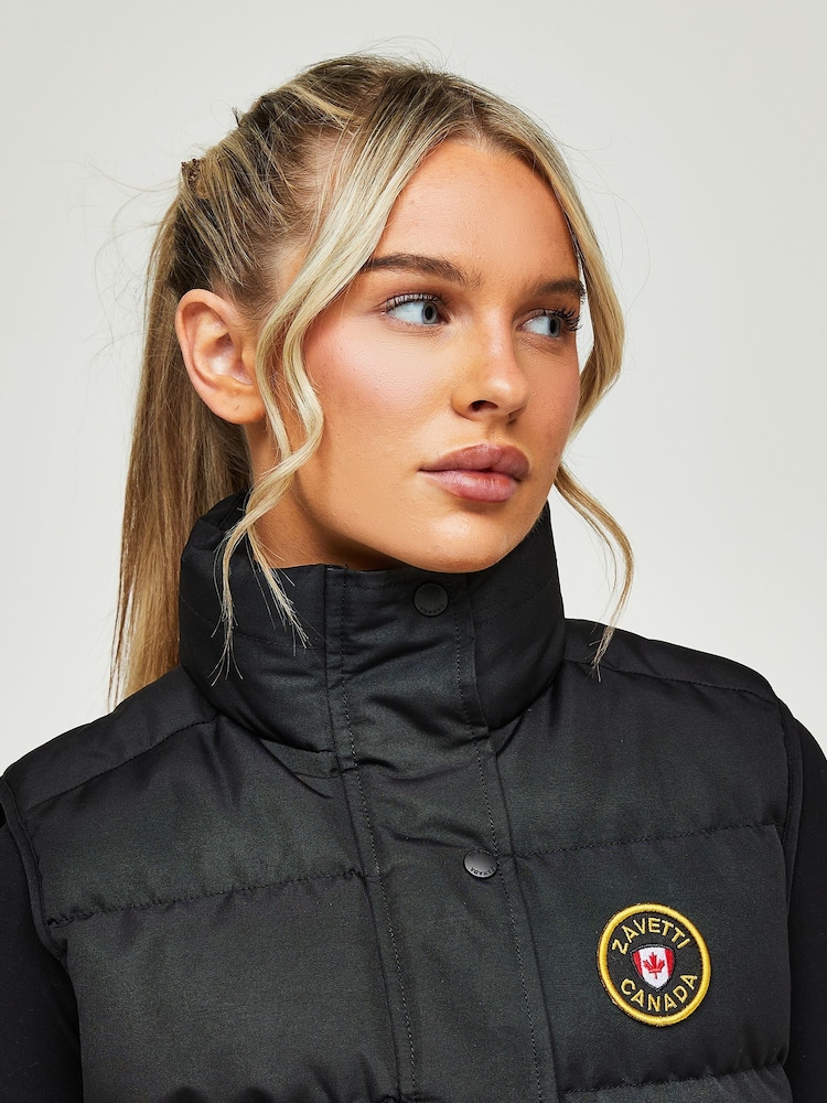 Zavetti Canada Salvino Black Gilet - Image 5 of 5