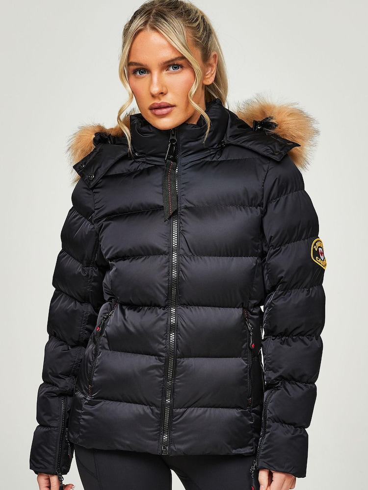 Zavetti Canada Kiana Virna Puffa Black Jacket - Image 1 of 6