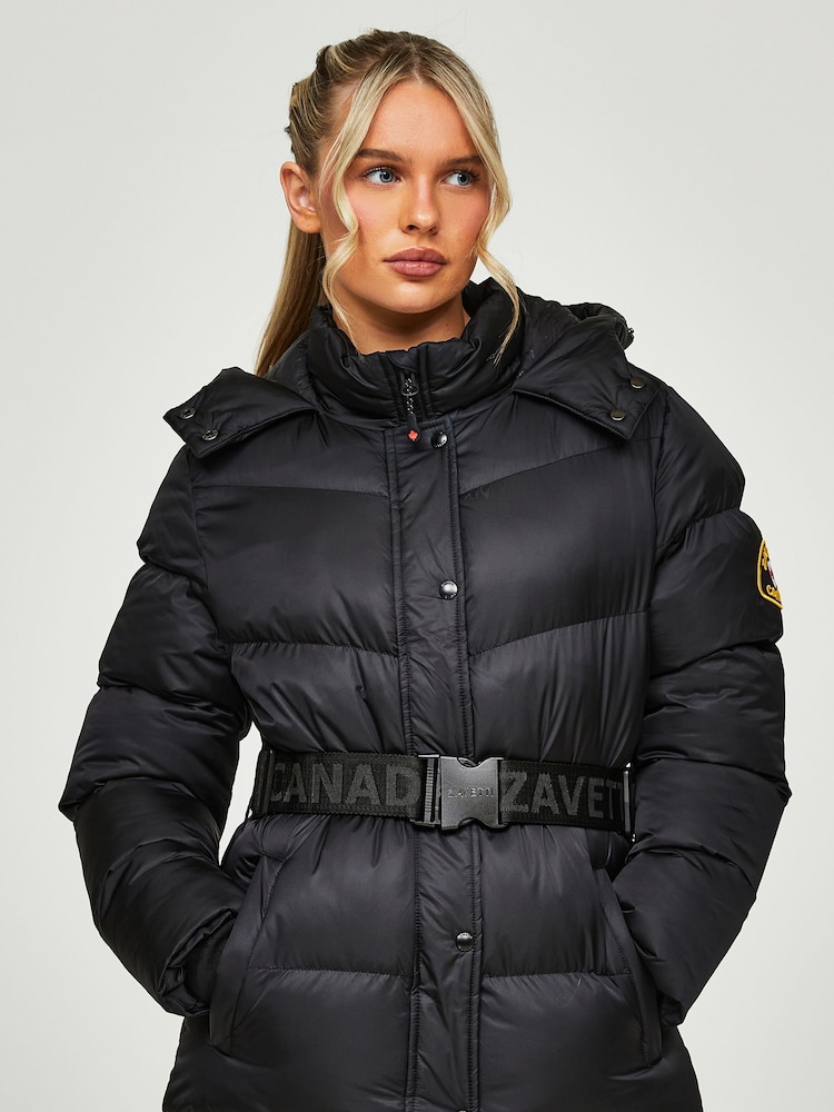 Zavetti Canada Womens Okawa Puffer Black Jacket - Image 2 of 8
