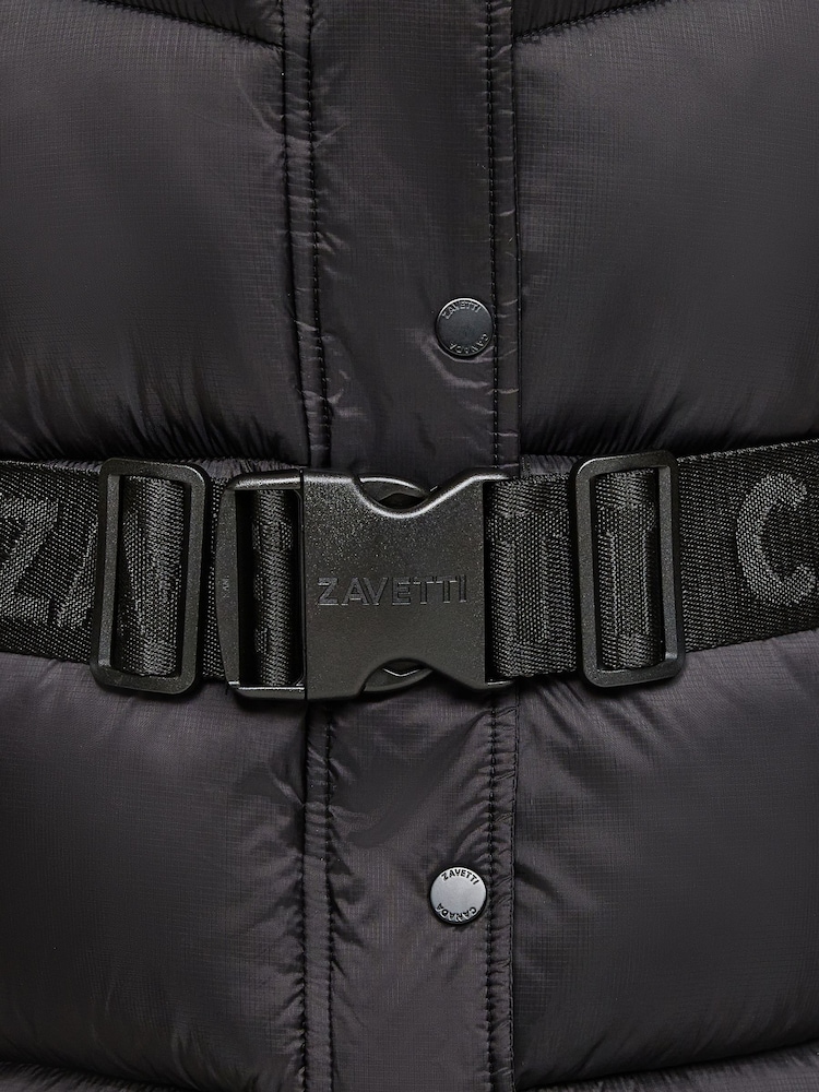 Zavetti Canada Womens Okawa Puffer Black Jacket - Image 7 of 8