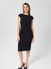 Hobbs Blue Petite Petite Mia Dress - Image 1 of 4
