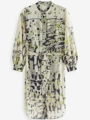 Animal/Colour Animal Print Shirt Dress With Cami Lining - Image 1 of 1