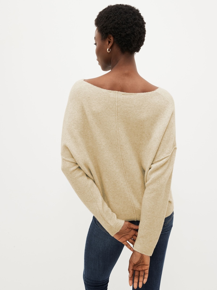 American Vintage Relaxed Slouchy Knitted Jumper - Image 2 of 6