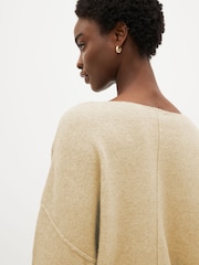 American Vintage Relaxed Slouchy Knitted Jumper - Image 3 of 6
