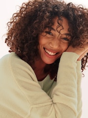 American Vintage Relaxed Slouchy Knitted Jumper - Image 5 of 6