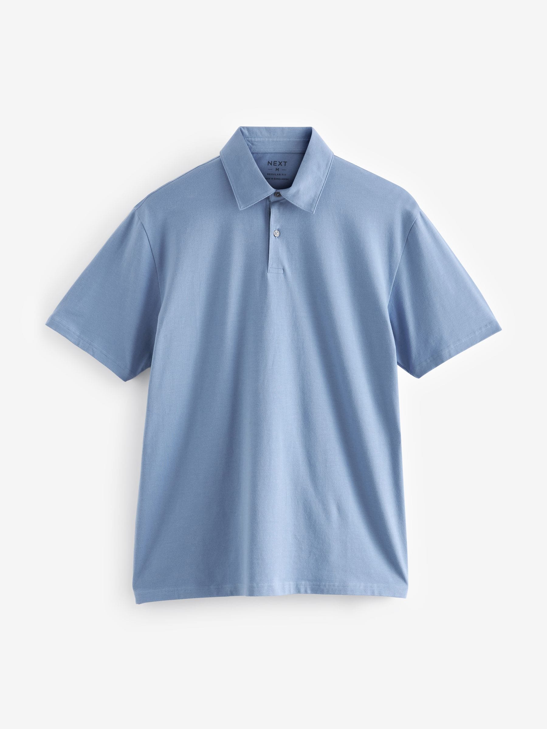 Buy Blue Pink Green Pastel Regular Fit Short Sleeve Jersey Polo Shirts 3 Pack from Next South Africa