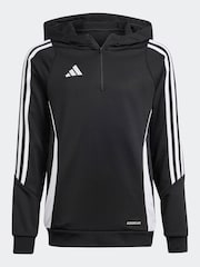 adidas Black/White Hoodie - Image 1 of 5