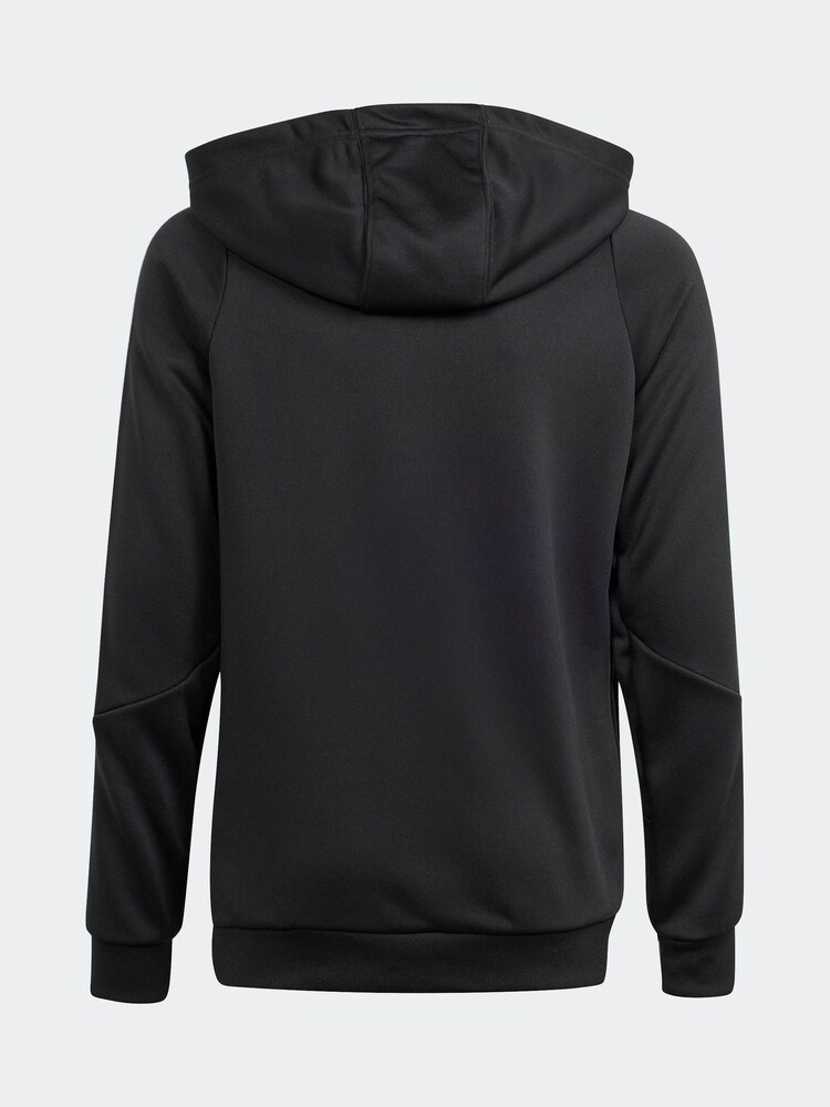 adidas Black/White Hoodie - Image 2 of 5
