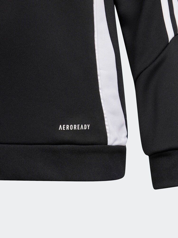 adidas Black/White Hoodie - Image 5 of 5