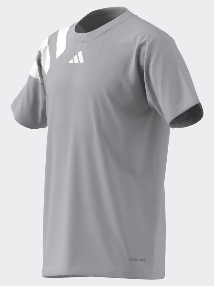 adidas Light Grey Fortore 23 Jersey - Image 11 of 11 adidas Light Grey Fortore 23 Jersey - Image 11 of 11