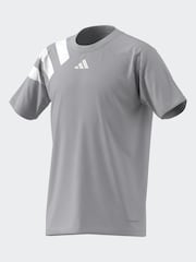 adidas Light Grey Fortore 23 Jersey - Image 3 of 11