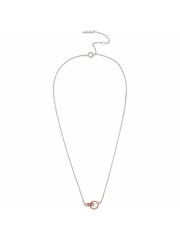 Olivia Burton Jewellery Ladies Silver Tone Interlink Classics Necklace - Image 2 of 2