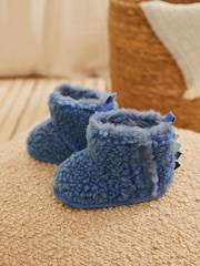 Blue Blue Warm Lined Baby Slipper Boots (0-24mths) - Image 2 of 7