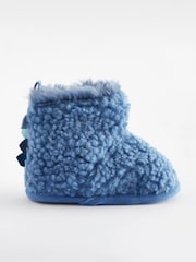 Blue Blue Warm Lined Baby Slipper Boots (0-24mths) - Image 4 of 7