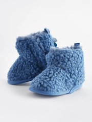 Blue Blue Warm Lined Baby Slipper Boots (0-24mths) - Image 5 of 7