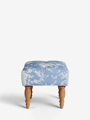 Shabby Chic by Rachel Ashwell® Garden Floral Denim Blue Sadie Stool - Image 2 of 5