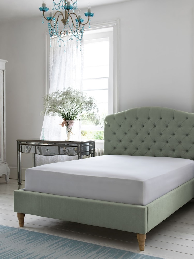 Shabby Chic by Rachel Ashwell® Sage Green Chantry Bed - Image 3 of 3