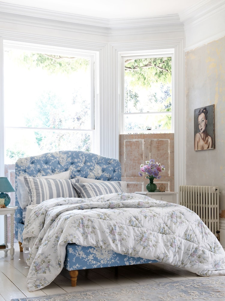 Shabby Chic by Rachel Ashwell® Blue Chantry Bed - Image 1 of 4