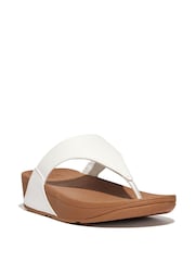 FitFlop Lulu Leather Toe Post Sandals - Image 2 of 4