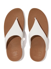FitFlop Lulu Leather Toe Post Sandals - Image 3 of 4