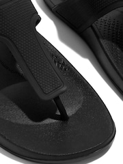 FitFlop Black Iqushion Adjustable Buckle Flip-Flops - Image 4 of 4
