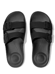 FitFlop Iqushion Two-Bar Buckle Slide Sandals - Image 3 of 4