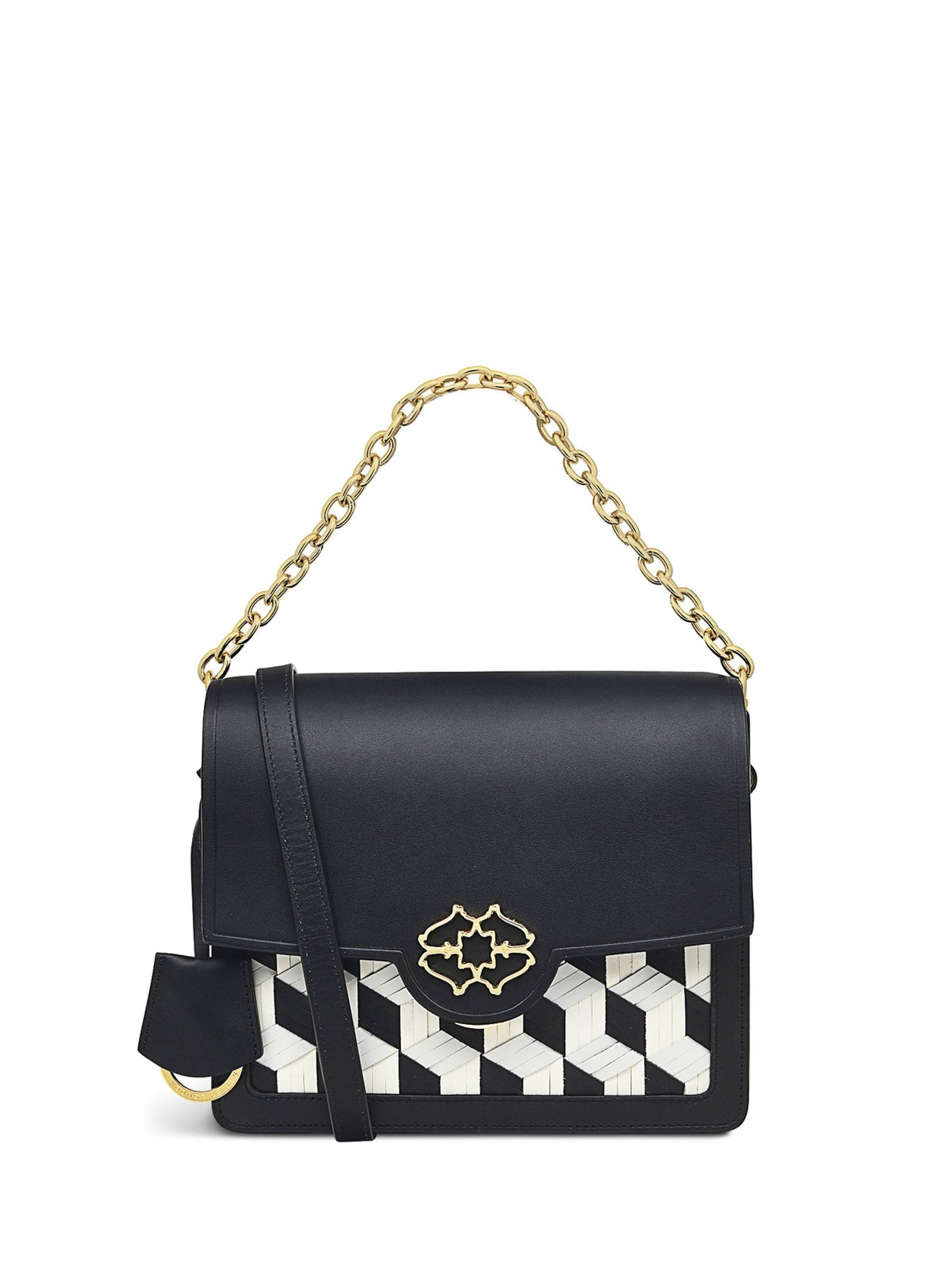 Buy Radley London Small Apsley Road Heirloom Weave Black Flapover Cross Body Bag from Next Luxembourg
