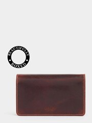 OSPREY LONDON The Narissa Leather RFID Matinee Brown Purse - Image 1 of 4