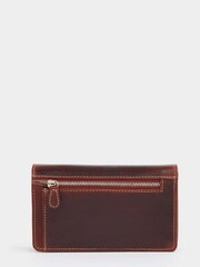 OSPREY LONDON The Narissa Leather RFID Matinee Brown Purse - Image 2 of 4