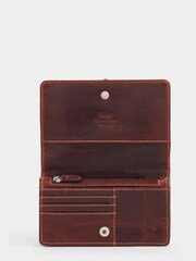 OSPREY LONDON The Narissa Leather RFID Matinee Brown Purse - Image 4 of 4