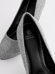 Shimmer Regular/Wide Fit Forever Comfort® Round Toe Court Shoes - Image 7 of 7