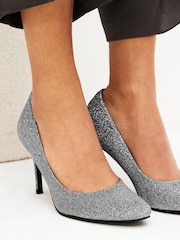 Shimmer Extra Wide Fit Forever Comfort® Round Toe Court Shoes - Image 2 of 7