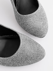 Shimmer Extra Wide Fit Forever Comfort® Round Toe Court Shoes - Image 5 of 7