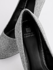 Shimmer Extra Wide Fit Forever Comfort® Round Toe Court Shoes - Image 6 of 7