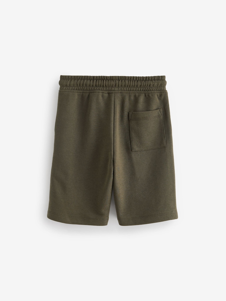 Green Khaki Regular Fit Basic Shorts (3-16yrs) - Image 2 of 3