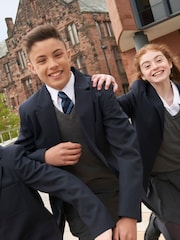 Trutex Blue Girls School Blazer - Image 5 of 7