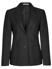 Trutex Girls Black School Blazer - Image 3 of 4