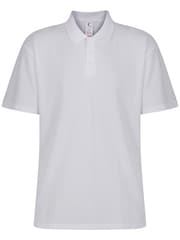 Trutex White School Polo Shirt - Image 3 of 4