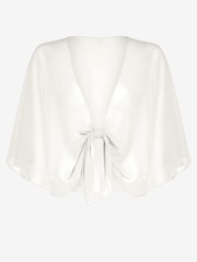 Adrianna Papell Chiffon White Cover-Up - Image 5 of 5