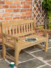 Rowlinson Garden Products Natural Tuscan Bench 1.2m - Image 1 of 4