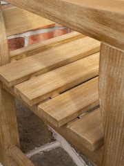 Rowlinson Garden Products Natural Tuscan Bench 1.2m - Image 3 of 4