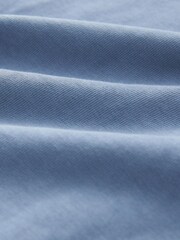 Blue Utility Pocket Detail Long Sleeve Dropped Shoulder Sweatshirt - Image 6 of 6